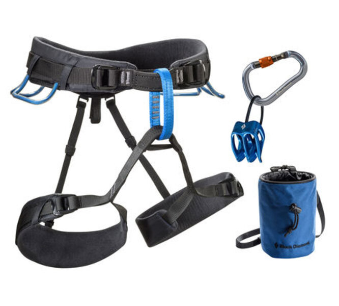 Black Diamond Black Diamond Momentum DS  Climbing Harness Package