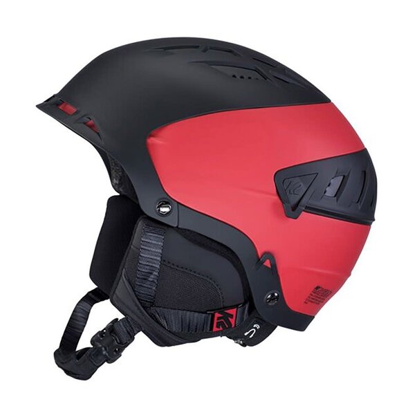 スキー・スノーボードアクセサリー Helmet and mask diversion k2 black red K2 Diversion Ski Helmet | The BackCountry in Truckee, CA