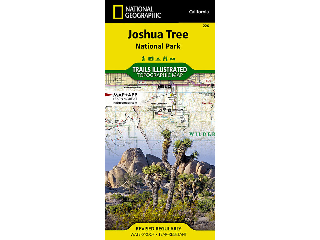 National Geographic National Geographic Joshua Tree National Park Map #226