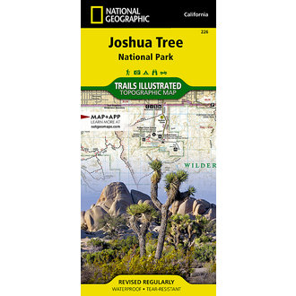 National Geographic National Geographic Joshua Tree National Park Map #226 National Geographic National Geographic Joshua Tree National Park Map #226