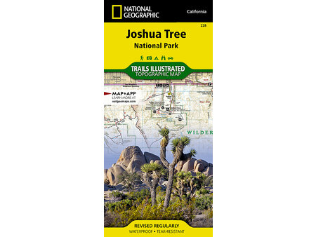 National Geographic National Geographic Joshua Tree National Park Map #226