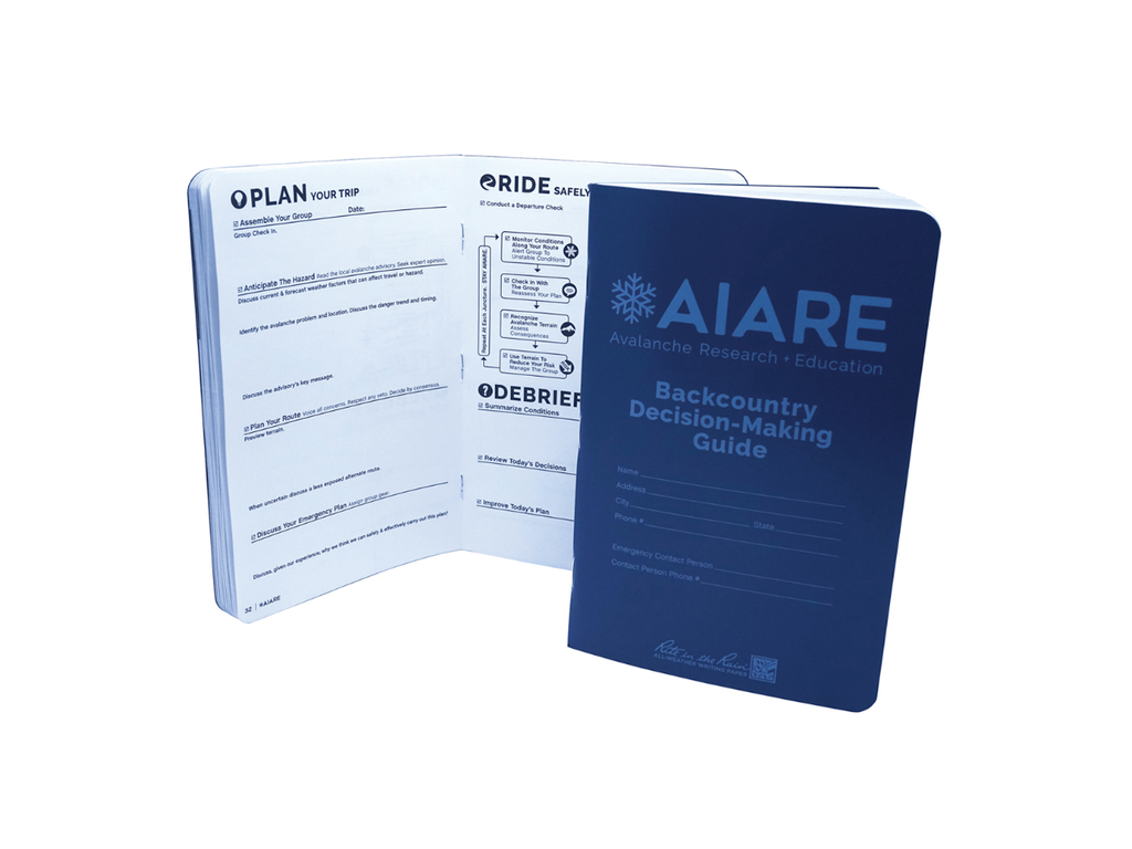AIARE Backcountry Decision-Making Guide Field Book