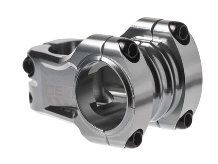 Deity Components Deity Components Copperhead Stem - 35mm, 31.8 Clamp, +/-0, 1 1/8", Aluminum, Platinum Deity Components Deity Components Copperhead Stem - 35mm, 31.8 Clamp, +/-0, 1 1/8", Aluminum, Platinum