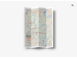 Tom Harrison Dinkey Lakes Wilderness Map