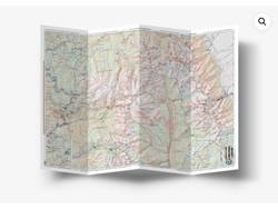 Tom Harrison Mt. Whitney High Country Map