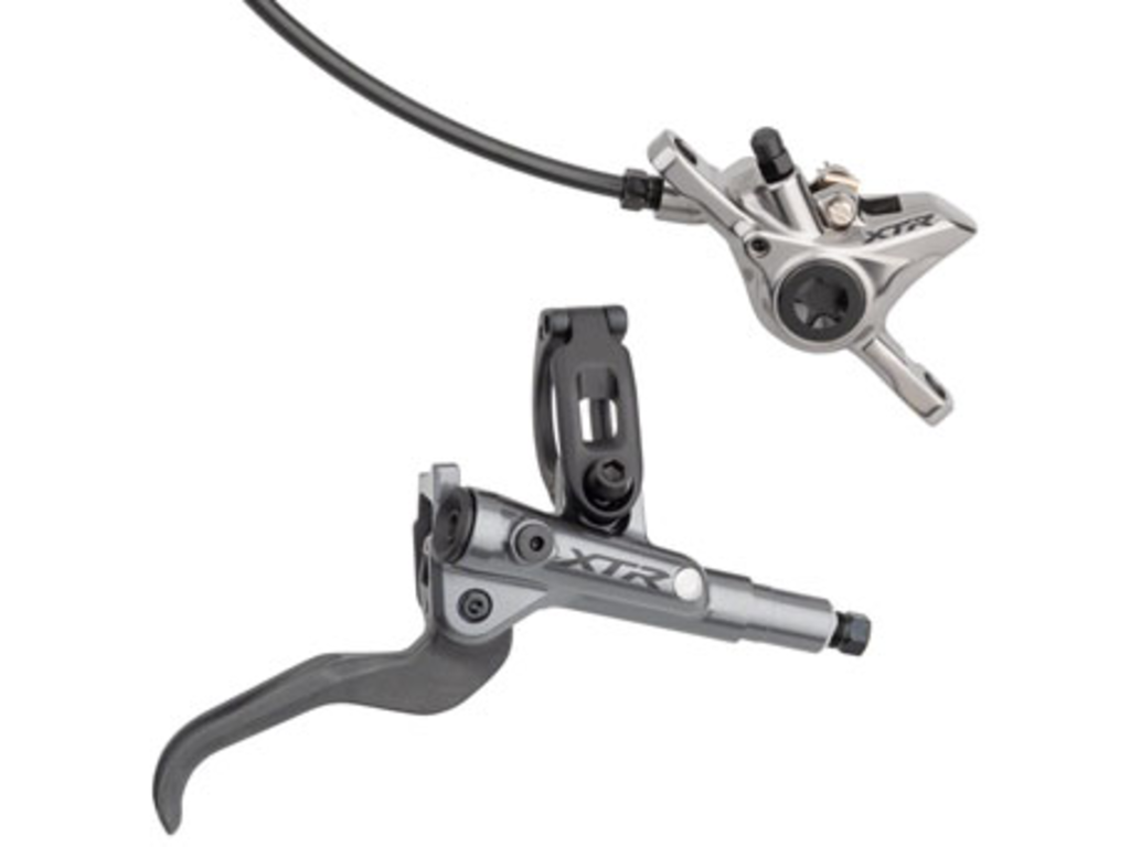 Shimano Shimano XTR BL-M9100/BR-M9100 Disc Brake and Lever Rear Hydraulic Post Mount Gray