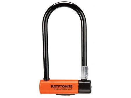 Kryptonite Kryptonite Evolution Series U-Lock - 4 x 9", Keyed, Black, Includes bracket
