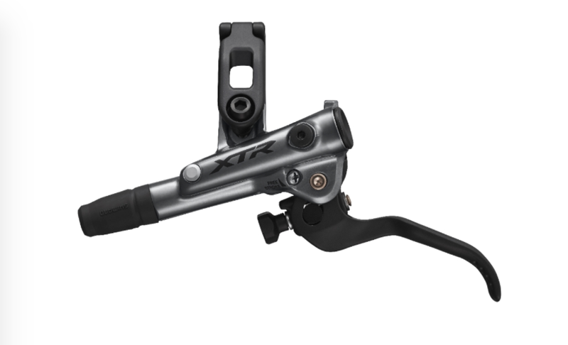 Shimano Shimano XTR BL- M9120/BR-M9120 Disc Brake and Lever - Front Hydraulic Post Mount Finned Metal Pads Gray
