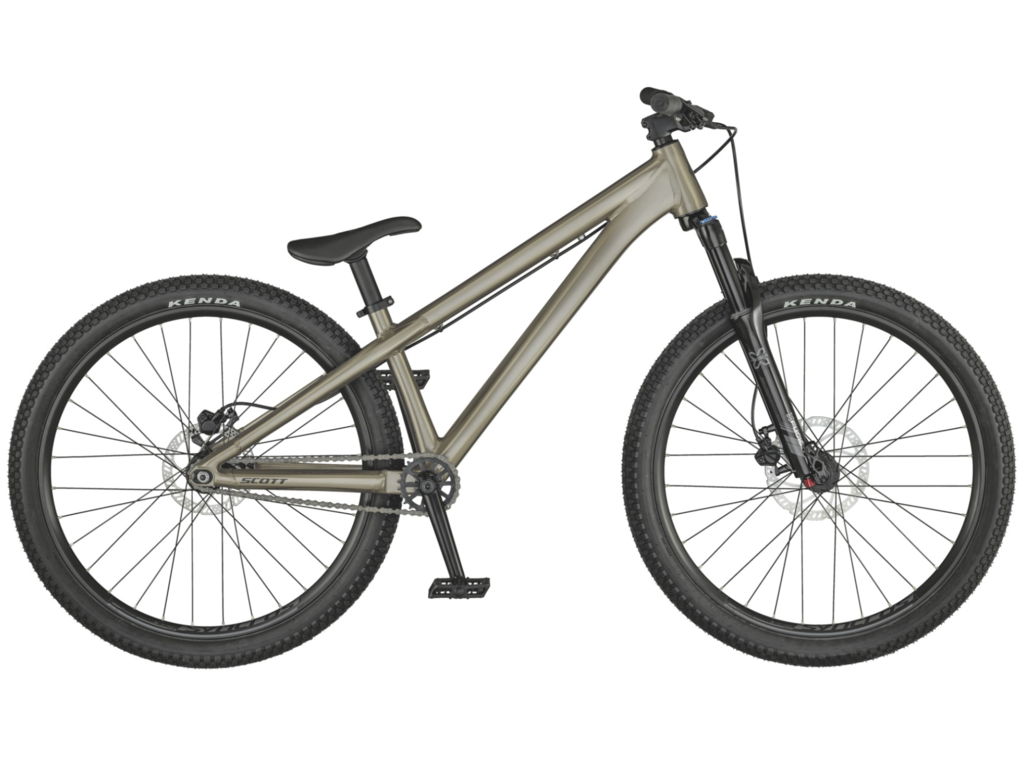 Scott 2022 Scott Voltage YZ 0.1 Dirt Jumper 26" Raw Alloy Smoked