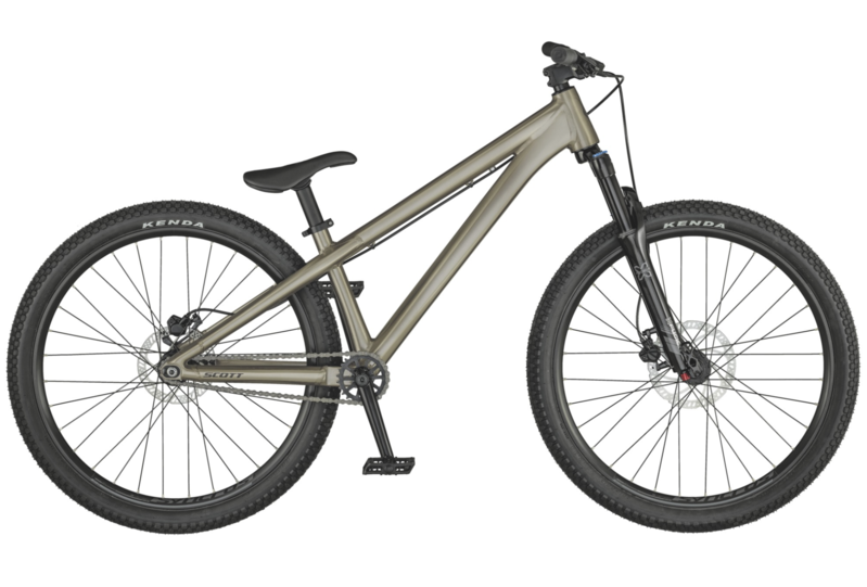 Scott 2022 Scott Voltage YZ 0.1 Dirt Jumper 26" Raw Alloy Smoked
