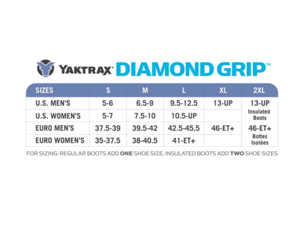 YakTrax YakTrax Diamond Grip Walking Traction