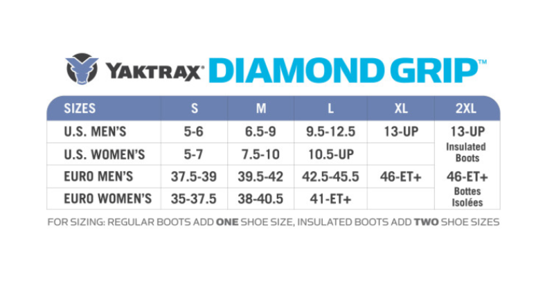YakTrax YakTrax Diamond Grip Walking Traction