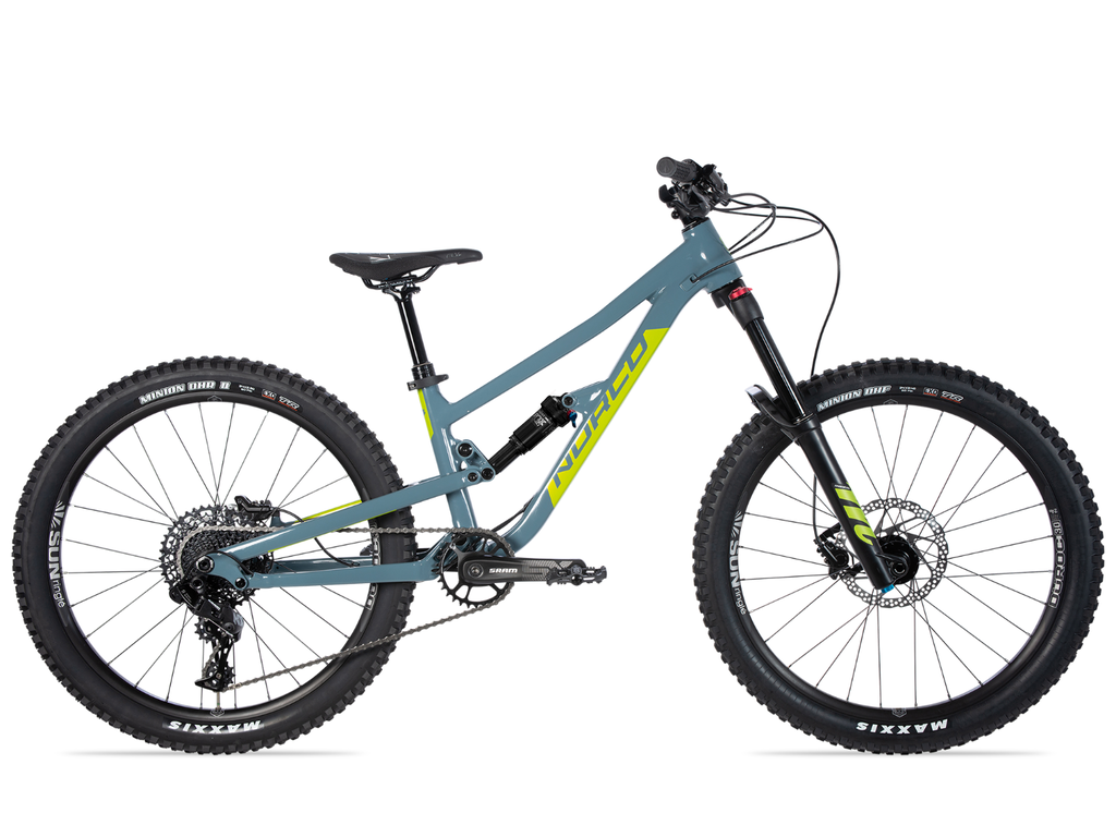 Norco 2022 Norco Fluid FS 1 Blue/Green 24"