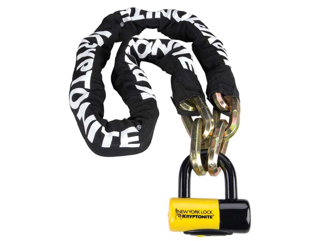 Kryptonite Kryptonite New York Fahgettaboudit Chain 1415 and Disc Lock: 5' (150cm)