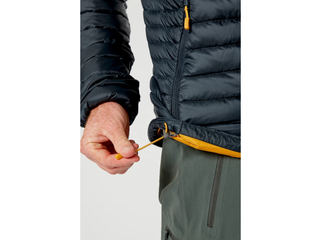 Rab Women's Microlight Alpine Recycled Down Jacket (Steel