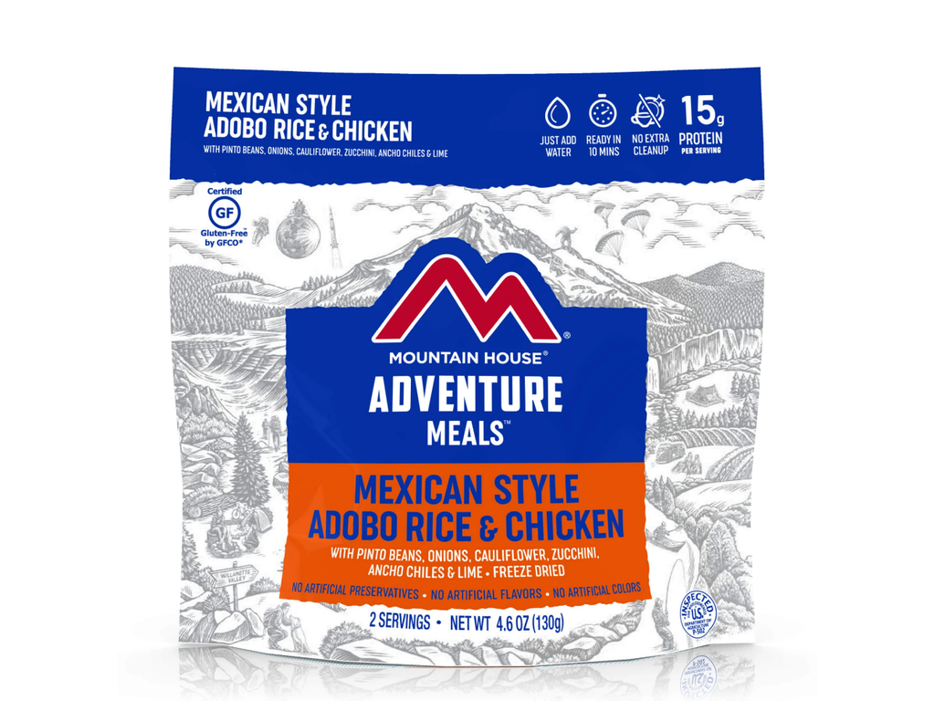Mountain House Mountain House Mexican-Adobo Rice & Chicken Pouch