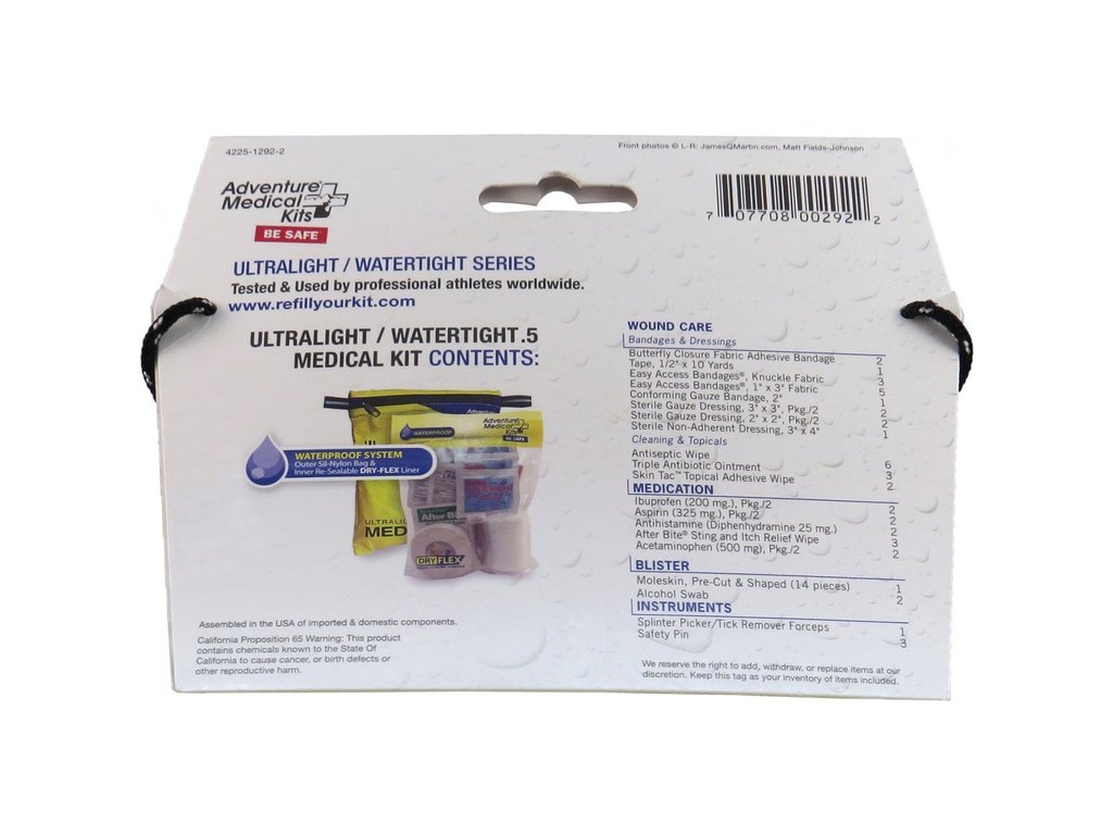 Adventure Medical Kit Ultralight & Watertight First Aid Kit 0.5