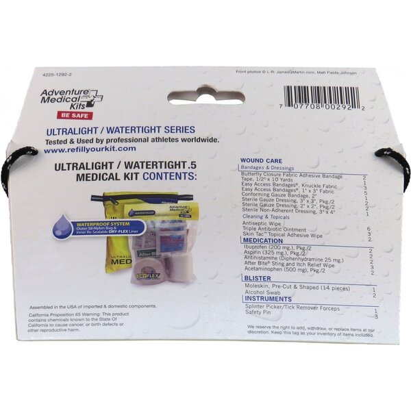 Adventure Medical Kit Ultralight & Watertight First Aid Kit 0.5