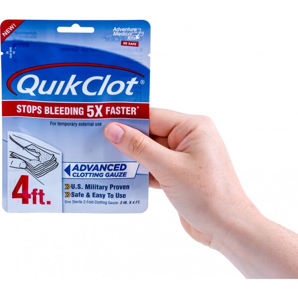Adventure Medical Kit Adventure Medical QuikClot Gauze 3"x4