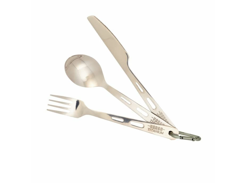 VARGO Vargo Titanium Spoon/Fork/Knife Set