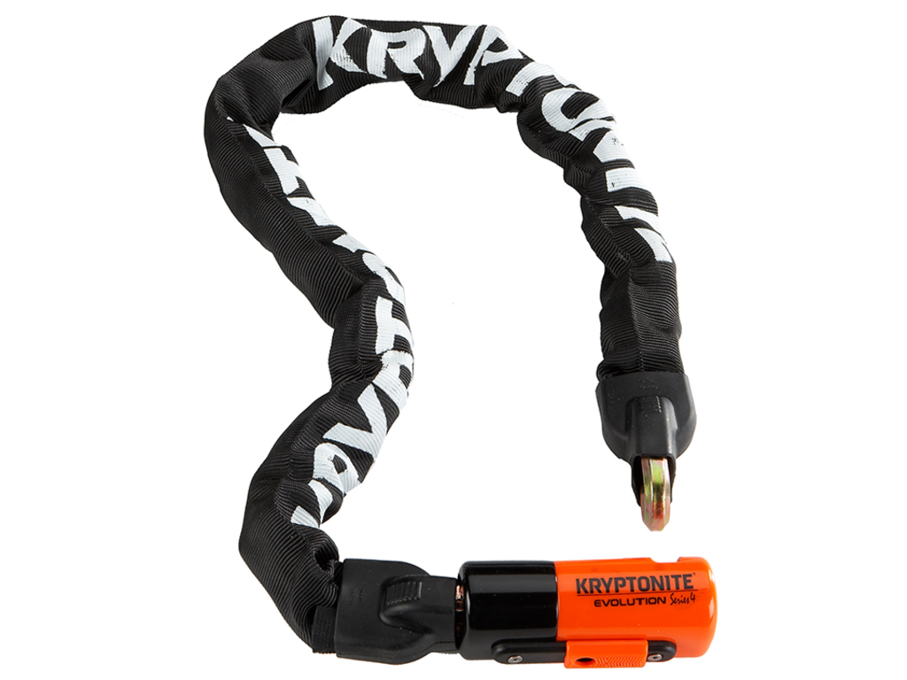 Kryptonite Kryptonite Evolution 4 Chain Lock 1090 Key, 10mm x 90cm (3') Black