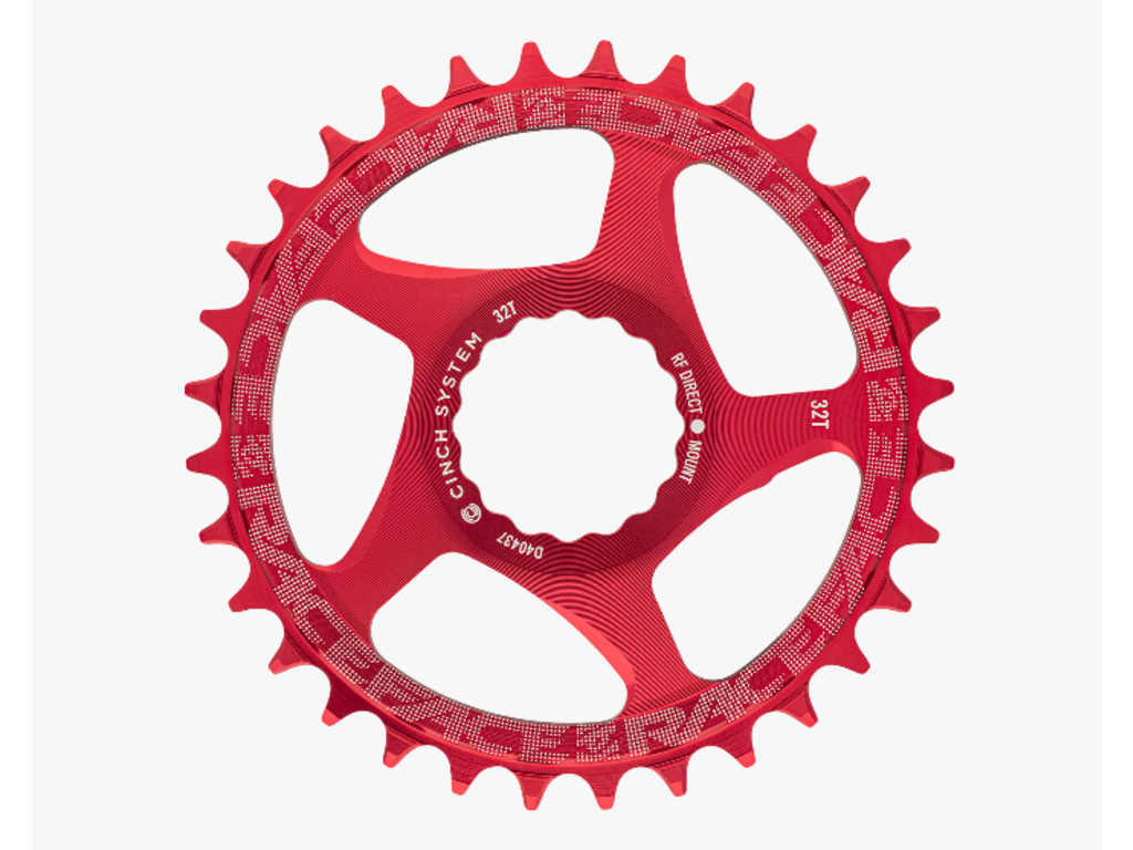 RaceFace RaceFace Narrow Wide DM Chainring CINCH  Red 32t