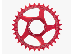 RaceFace RaceFace Narrow Wide DM Chainring CINCH  Red 32t