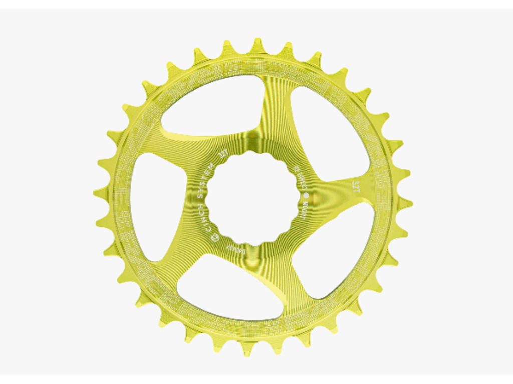 RaceFace RaceFace Narrow Wide DM Chainring  CINCH Green 32t