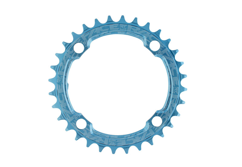 RaceFace RaceFace Narrow Wide Chainring 104mm BCD Blue