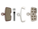 SRAM SRAM Brake Pads  - Code /R/RSC/Guide RE/2011+ - Organic, Aluminum Backed, Quiet/Light