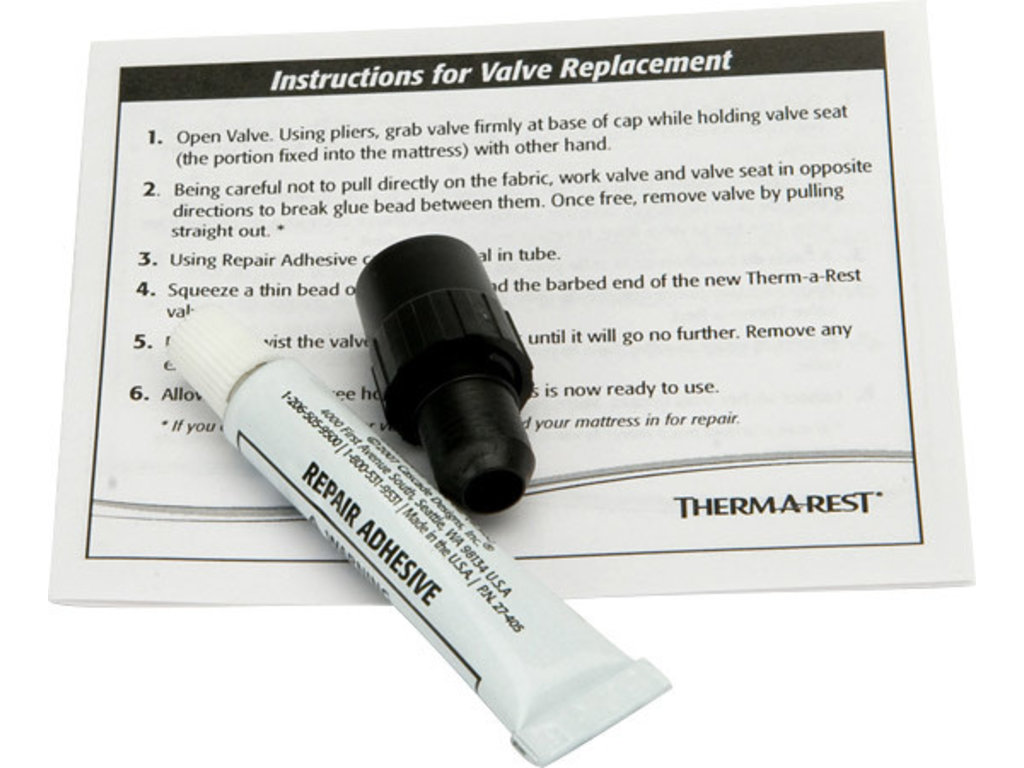 Therm-a-Rest Therm-a-rest Classic Valve Repair Kit Dk Blue