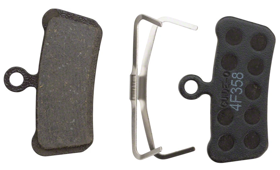 SRAM Brake Pads Guide/G2/Trail Organic, Steel Backed, Quiet The