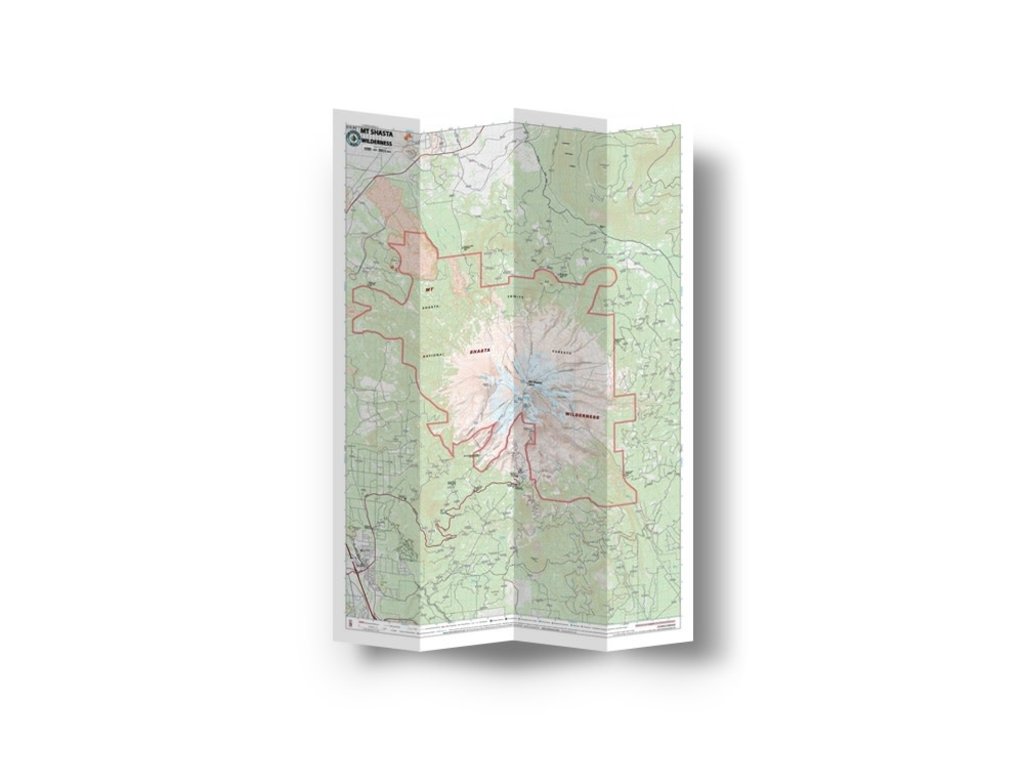 Tom Harrison Tom Harrison Maps Mt. Shasta Wilderness Map