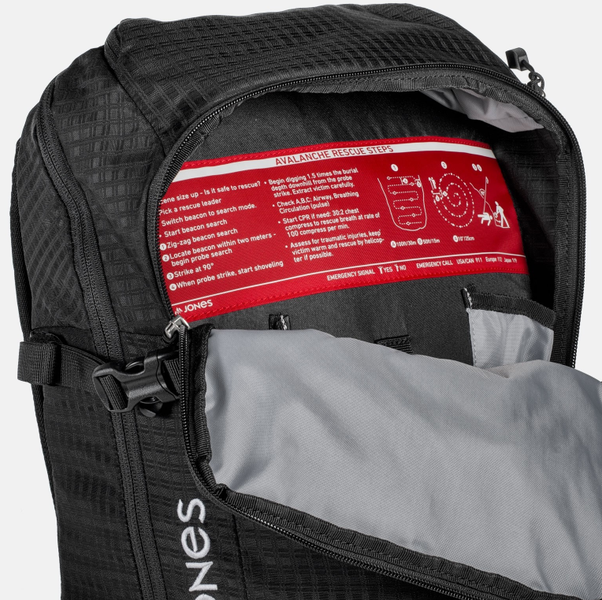 Jones Jones DSCNT Backpack Black 25L