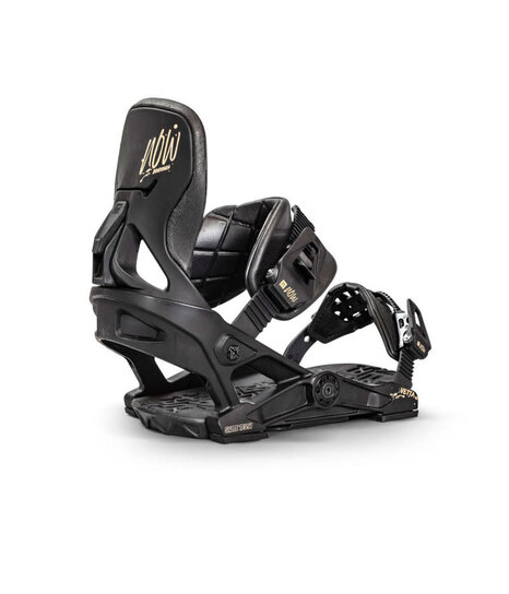 2020 Salomon Alibi Snowboard Bindings Black Small - The BackCountry