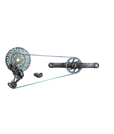 SRAM EAGLE XX1 カセット レインボーカラー SRAM XX1 Eagle 10-52t XG-1299 Cassette - Rainbow – The Lost Co.