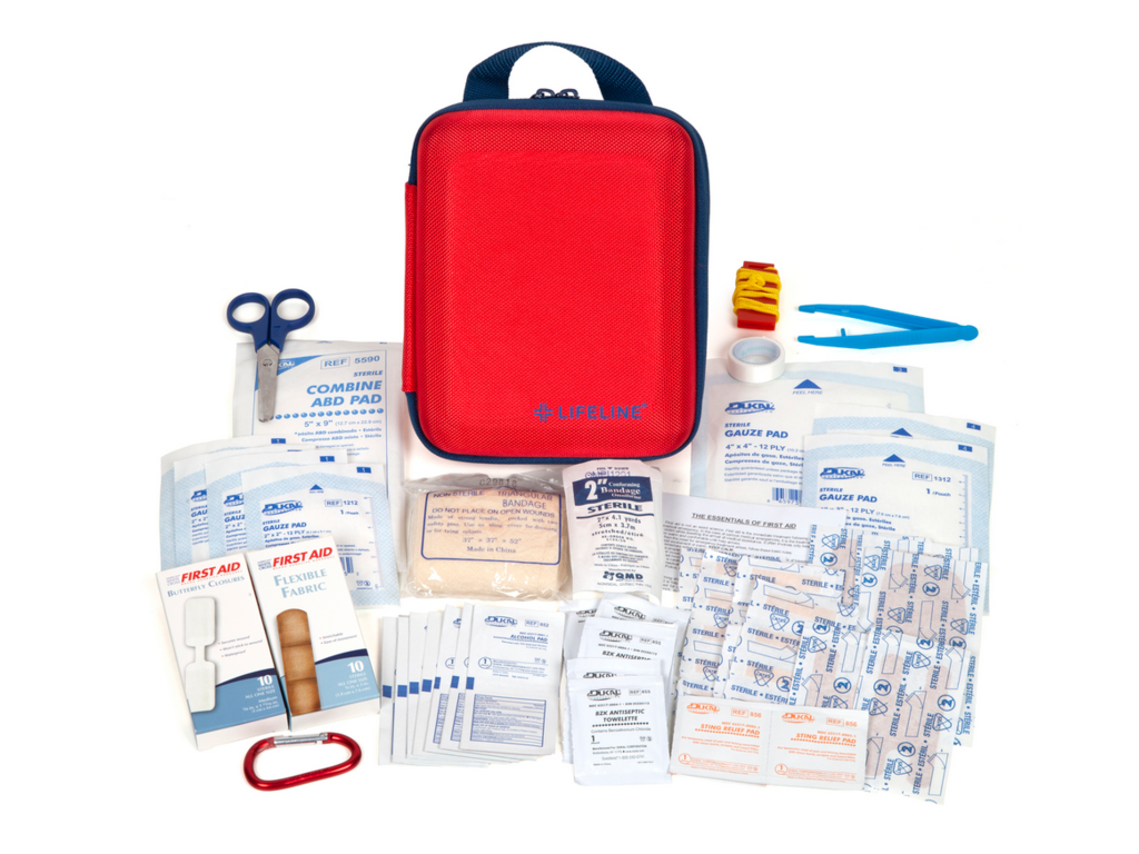 LIFELINE Lifeline Hard Shell First Aid Kit 85Piece
