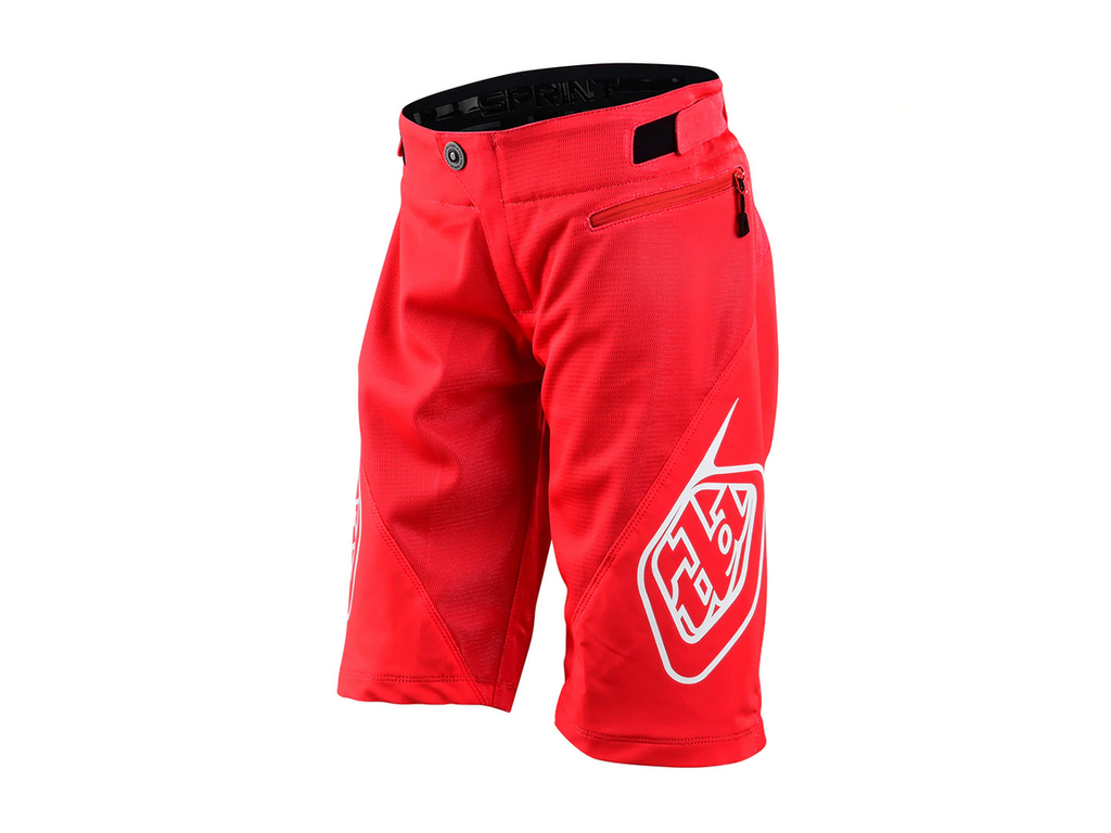 Troy Lee Designs Sprint Mens Mountain Bike Trousers - Glo Red