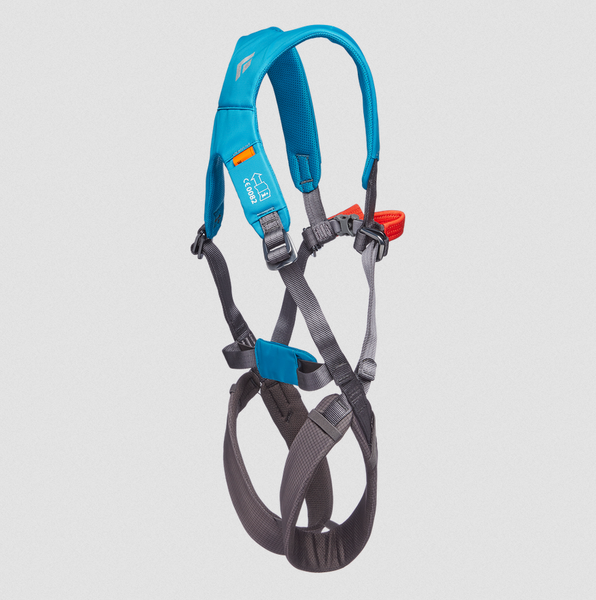 Black Diamond Black Diamond Momentum Kids Full Body Climbing Harness Azul
