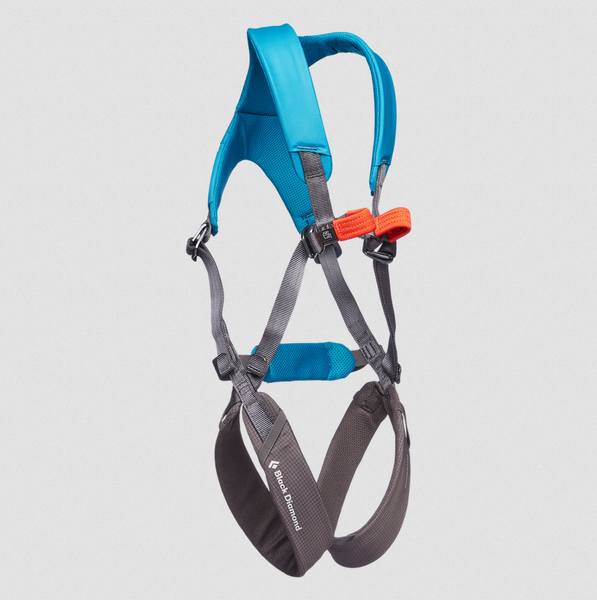 Black Diamond Black Diamond Momentum Kids Full Body Climbing Harness Azul