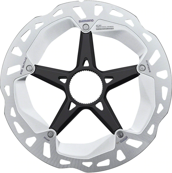 Shimano Shimano Deore XT RT-MT800-M Disc Brake Rotor W/External Lockring 180mm Center Lock