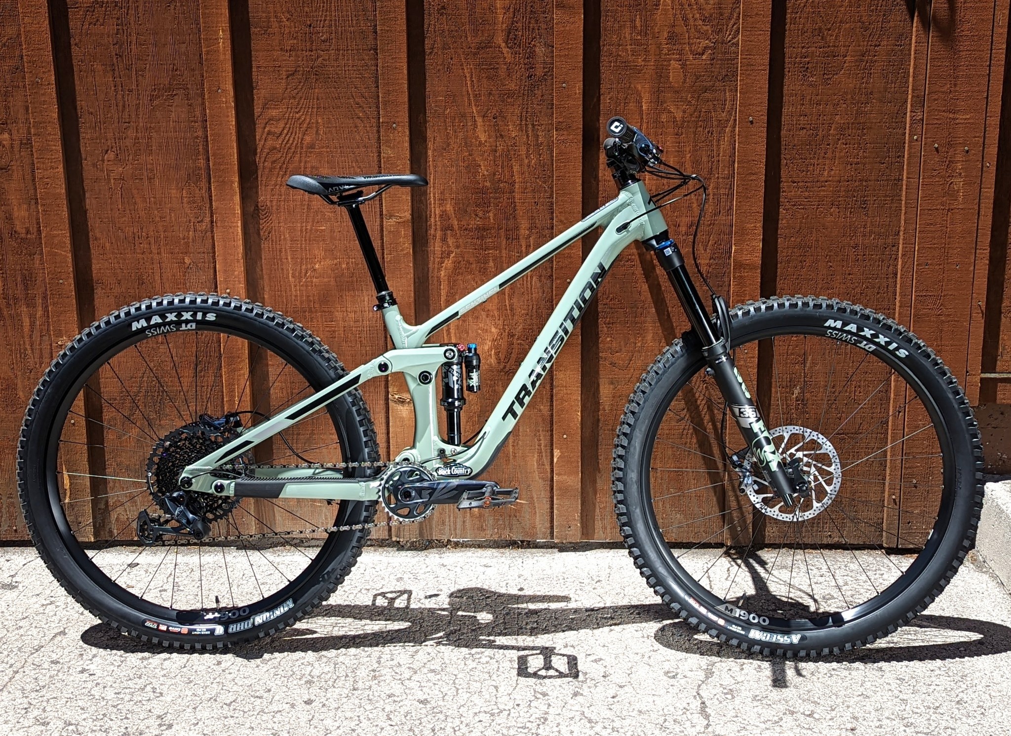 misty green transition sentinel nx 2021