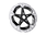 Shimano Shimano XTR MT900-M Disc Brake Rotor 180mm Center Lock Silver/Black