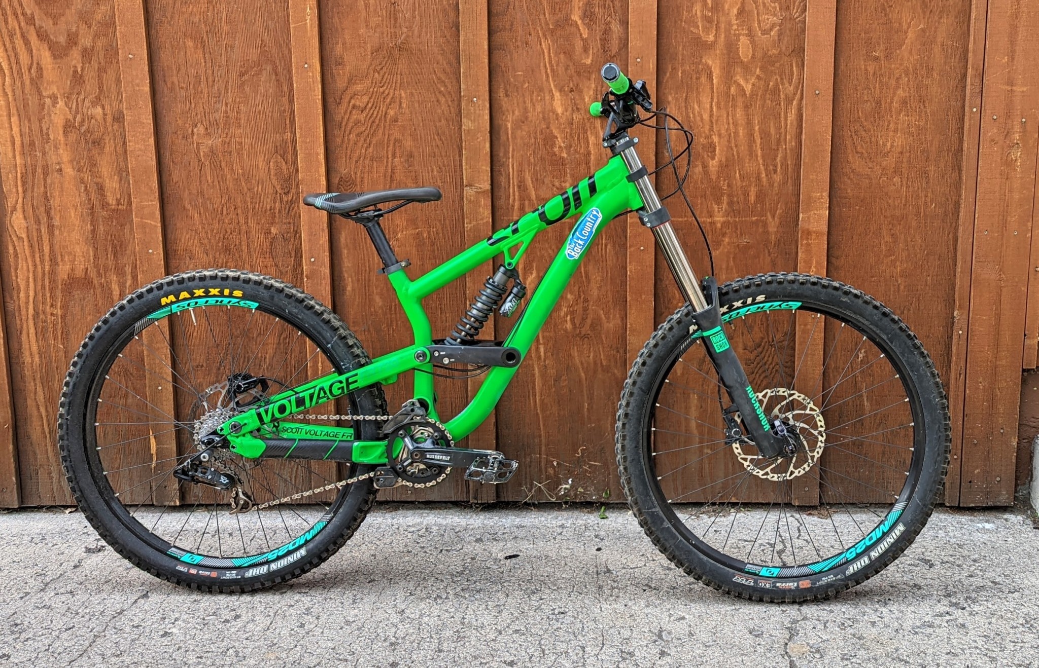 Used 2015 Scott Voltage 720 Green Medium | The BackCountry in
