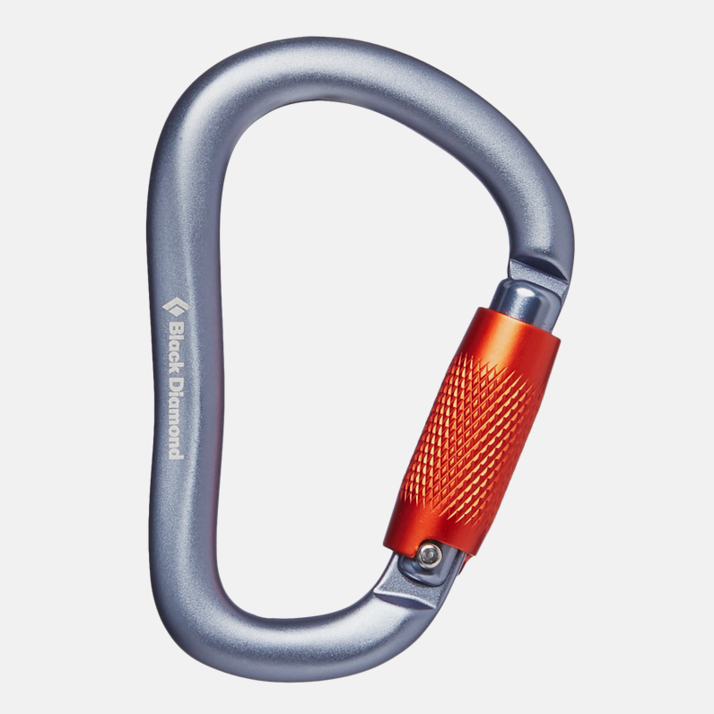 Black Diamond Black Diamond Rocklock Twistlock Carabiner Gray
