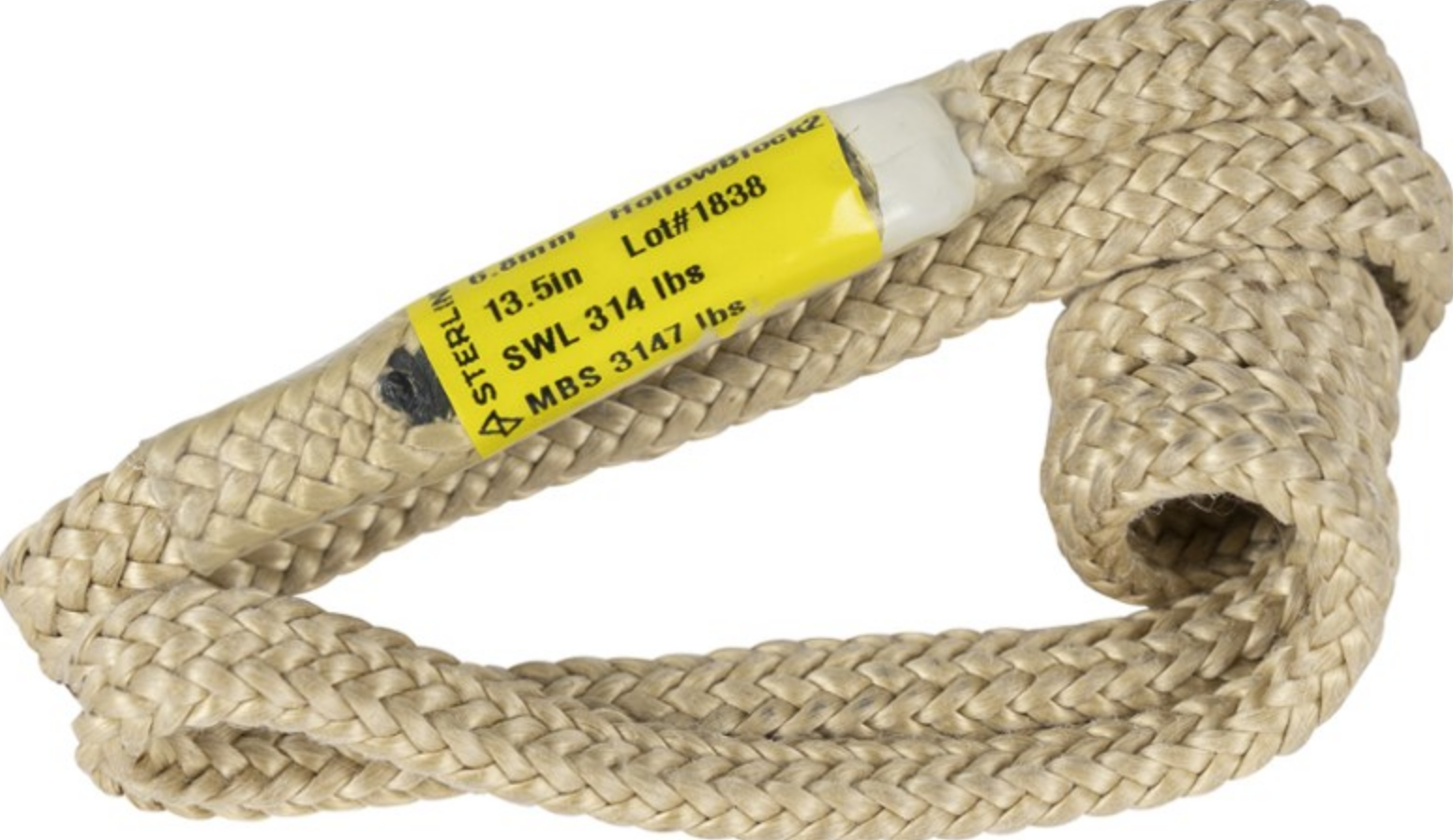 Sterling Sterling 6.8mm HollowBlock2 13.5" Loop