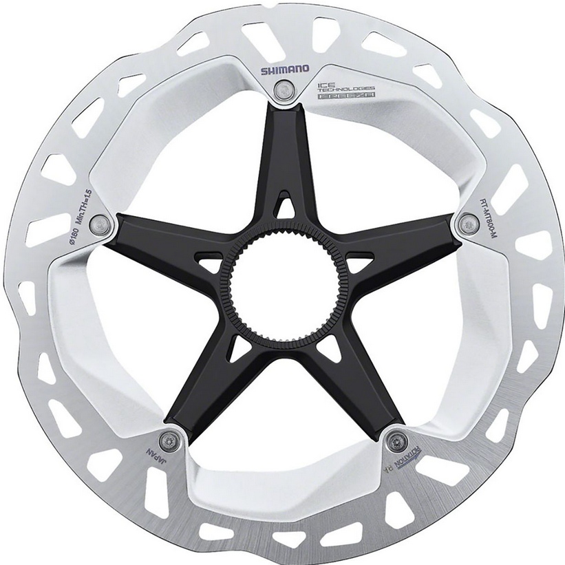Shimano EM810 Rotor L 203MM W/Lock Ring | The BackCountry in