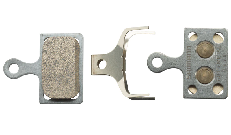 Shimano Shimano K04Ti Metal Disc Brake Pads for Flat Mount BR-R9170, BR-RS805, BR-RS505 Road Disc Calipers