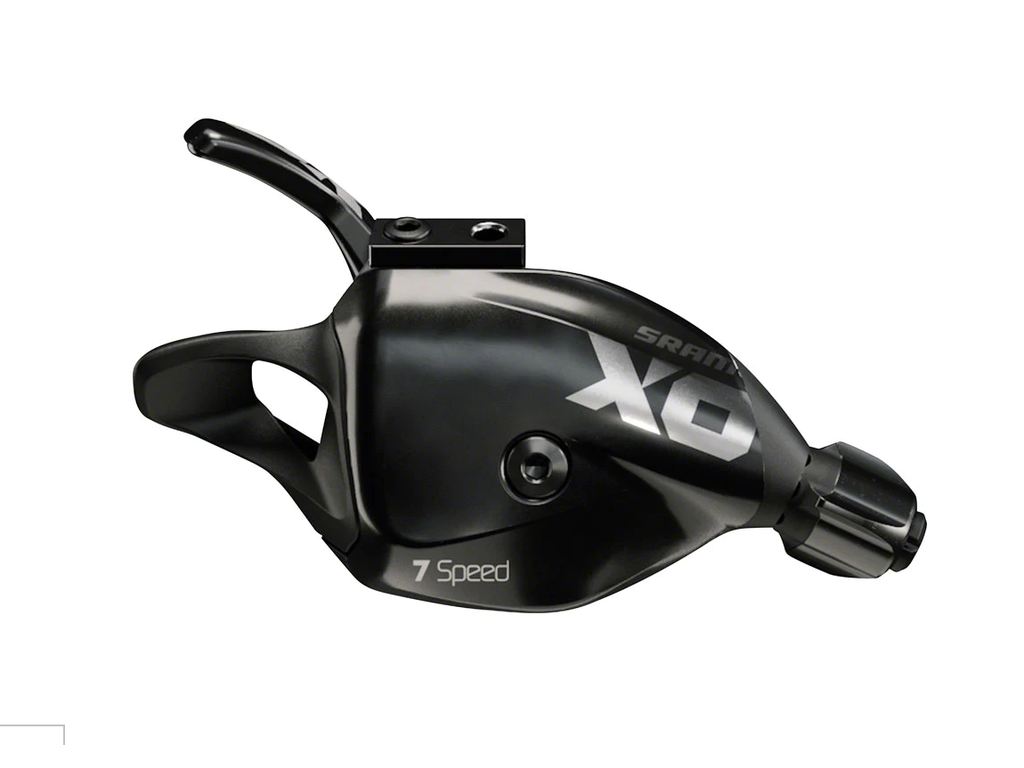 SRAM Shifter X01DH Trigger 7-Speed Rear w Discrete Clamp Black A2