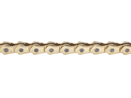 KMC KMC HL1 Narrow Chain Single Speed 3/32" 100 Links Half Link Chain Gold